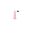 Plug anal ventouse rose pastel taille M 